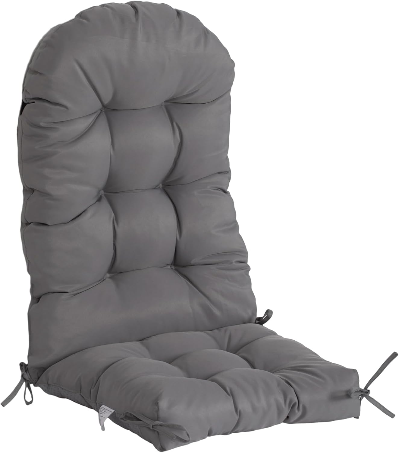 Nalone Adirondack Cushion Rocking Chair Cushions High Back Adirondack Chair Cushion with Ties Patio Cushions for Outdoor Furniture